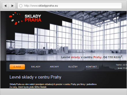 Sklady Praha – pronájem levných skladových prostor v centru Prahy